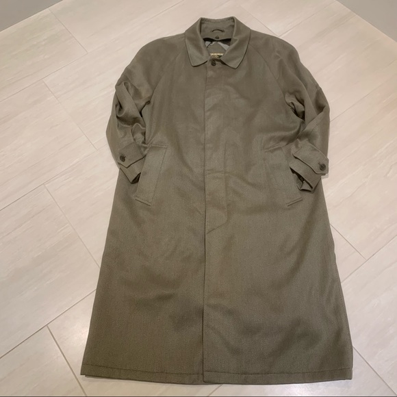 Joseph Abboud Men’s 42 Regular Over Coat - Picture 4 of 16